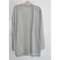 Merino Wool Blend Soft Open Cardigan for Ladies